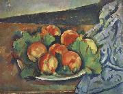 Paul Cezanne Dish of Peaches Norge oil painting reproduction